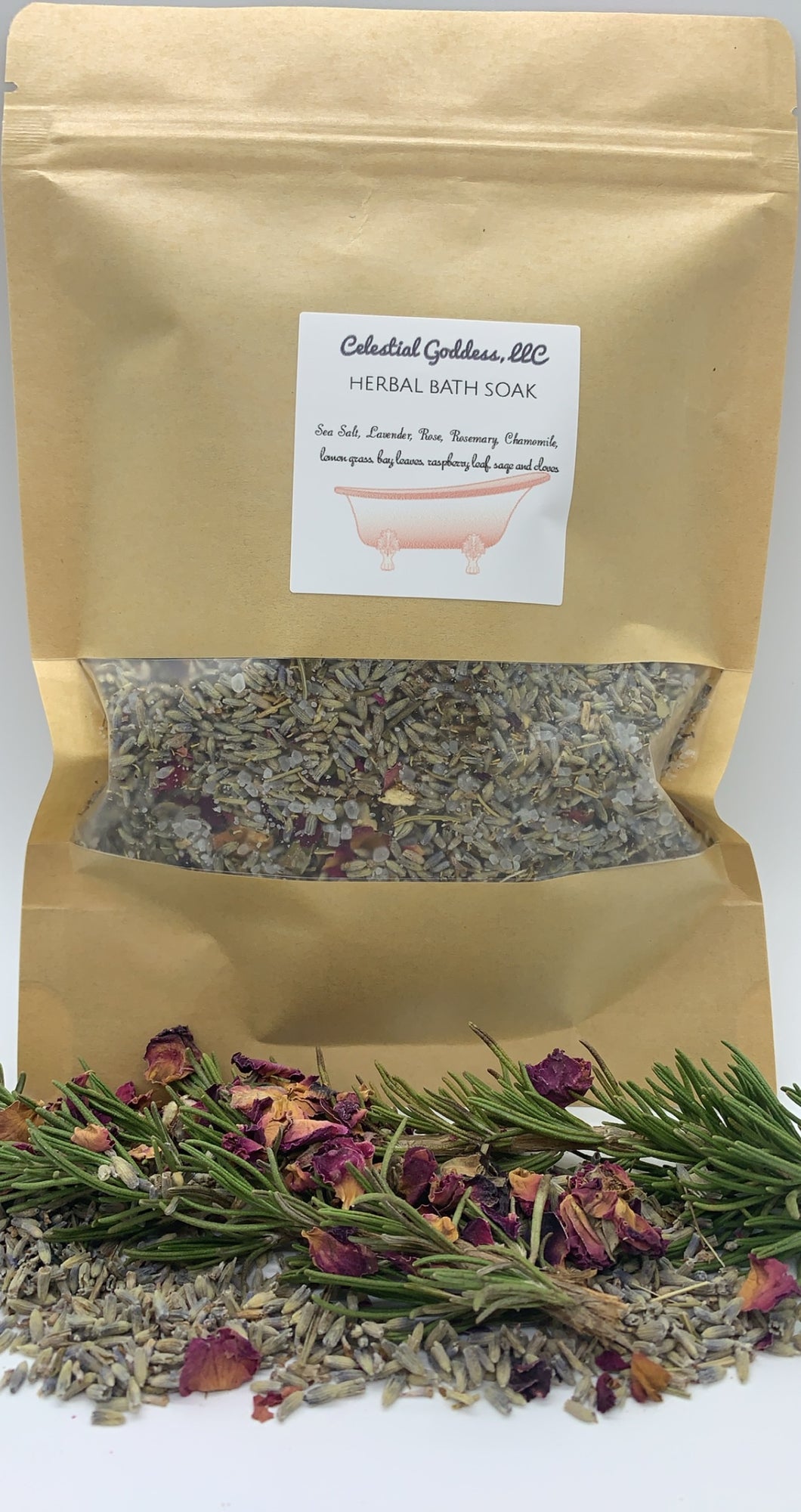 Herbal Epson Salt Bath Soak